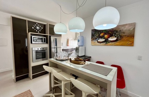 Bombas Apartamento | Cobertura Aconchegante com Vista Para o mar