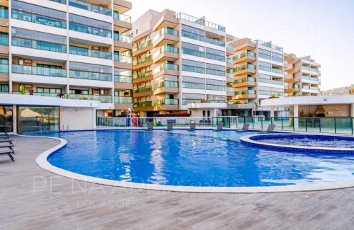 Centro Apartamento | Cobertura em Arraial do Cabo - Vista Mar, Piscina, Churrasqueira, 50m Praia