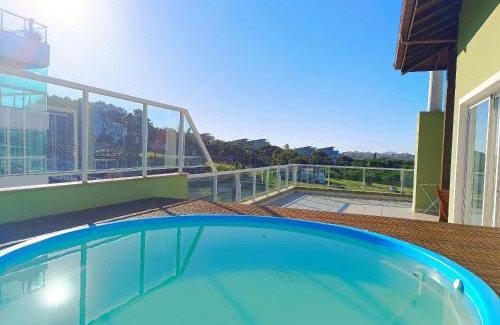 Santinho Apartamento | Cobertura pé na areia, Praia do Santinho - ASR304