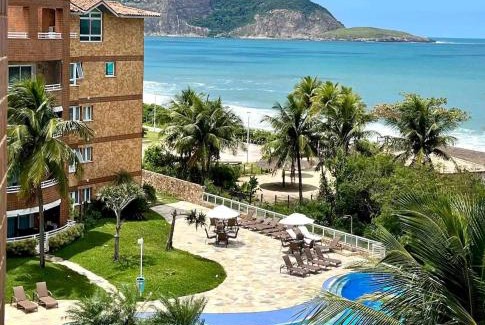 Camboinhas Apartamento | Cobertura PÉ NA AREIA com Deslumbrante Vista Panorâmica