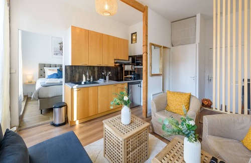 Minimes - Barriere de Paris Apartamento | Cocon des Minimes - Appt pour 2 avec balcon