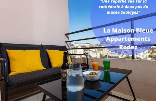 Rodez Apartamento | Cocon, vue Rodez, terrasse, box, musée Soulages