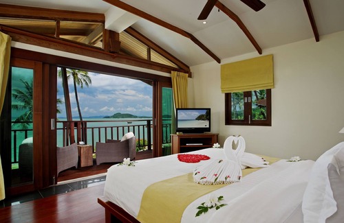 Maprao Island Villa | Piscina frente a la playa de 5 dormitorios en Coconut Island