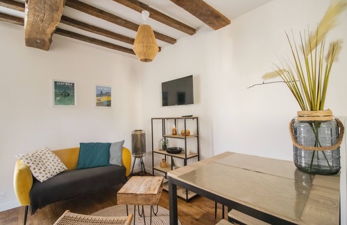 Saint-Malo Apartamento | Cocoon malouin, 2 min Beach, 27 m², Wifi, Parking