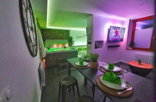 Holtzwihr Apartamento | COCOON SPA-4 Pers-Jacuzzi-Parking-Jardin-Clim-Colmar