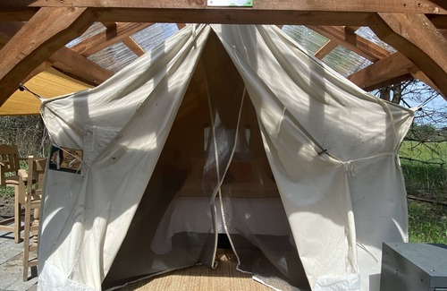 Hepworth Alquiler De RV | Cohen Glamping Tent, Hepworth, 3 Wooded Acres