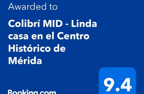 Centro Apartamento | Colibrí MID - Linda casa en el Centro Histórico de Mérida