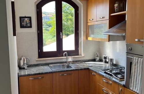 Scerne Apartamento | Aparmento de jardín 'Collemare' con piscina para 7 personas - ¡2 pisos!