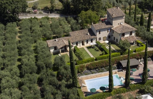 Precetto Apartamento | COLLEOLIVO: Three-room apartment in farmhouse with swimming pool, Marmore Falls