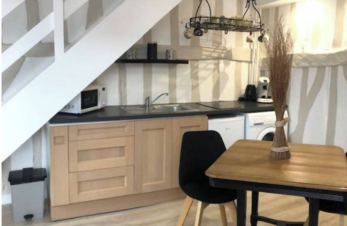 Quartier Vieux Marche-Cathedrale Apartamento | Colombage" duplex apartment in Rouen's historic district
