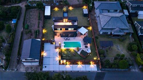 Shirako Casa | Color Bee Villa 99 海の見える貸別荘,プライベートプール, サウナ, ジャグチ,ドッグラン,BBQ付き