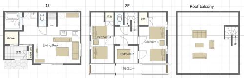 Shirako Casa | Color Bee Villa 99 海の見える貸別荘,プライベートプール, サウナ, ジャグチ,ドッグラン,BBQ付き