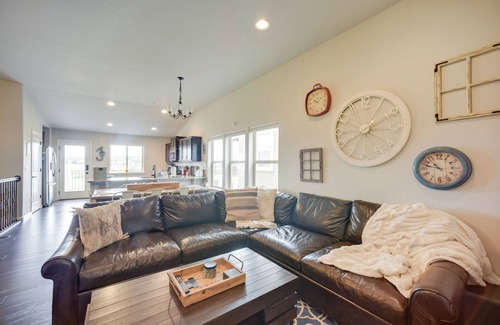 Northgate Casa | Colorado Springs Home con sala de juegos y vistas al monte