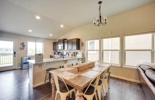 Northgate Casa | Colorado Springs Home con sala de juegos y vistas al monte