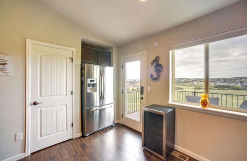 Northgate Casa | Colorado Springs Home con sala de juegos y vistas al monte