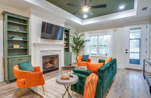 Tallahassee Casa | Colorful Cozy 3BD Near Football Parks Lake and Airport