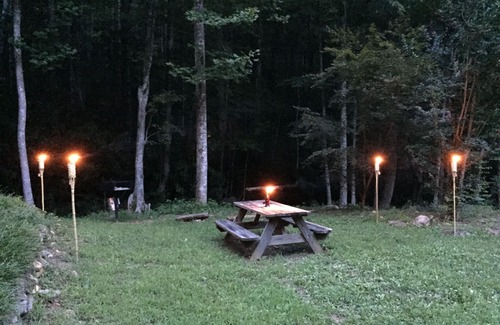 Marion Casa | Venga a relajarse en Duck Pond Mountain Retreat w / stream & pond en 9 acres