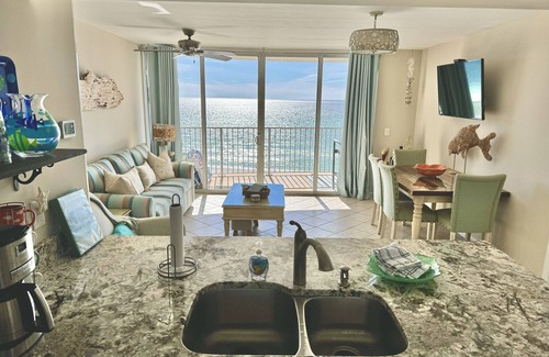 Long Beach Condominio | Venga y alójese en DRIFT AWAY- Condominio frente al golfo de 1 dormitorio con sillas de playa gratuitas