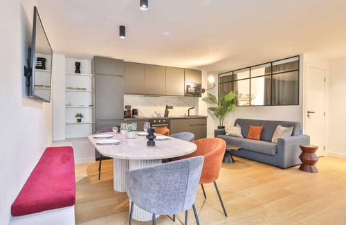 Quartier Saint-Ambroise Apartamento | ¡Comodidad y diseño a 10p - 5min del Marais