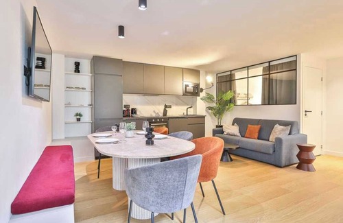 Quartier Saint-Ambroise Apartamento | Comfort & Design for 10p - 5min from the Marais !