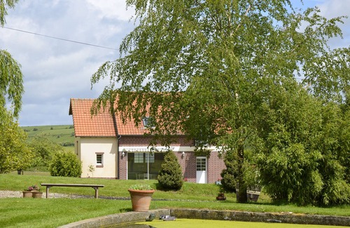 Aubermesnil-aux-Erables Casa | Cómoda casa de campo en el campo de Normandía