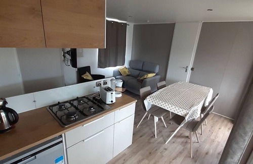 Bourgenay Cabaña | Casa móvil cómoda cerca del Atlántico