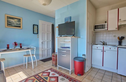 Barbotan-les-Thermes Apartamento | Cómodo T1 Bis con Balcón y Wi-Fi Gratis, Cerca de los Baños