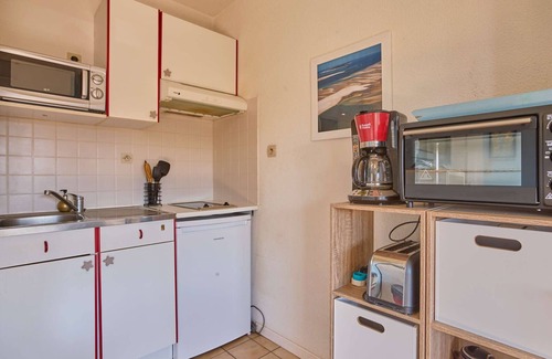 Barbotan-les-Thermes Apartamento | Cómodo T1 Bis con Balcón y Wi-Fi Gratis, Cerca de los Baños
