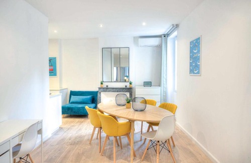 Toulon Apartamento | Comfortable 2 bedroom with AC close to the station - Dodo et Tartine