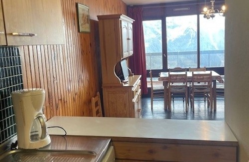 Orcieres-Merlette Apartamento | Cómodo 2 Piezas Cabina 6 Pers, Mascotas Permitidas, Cerca de Pistas y Tiendas
