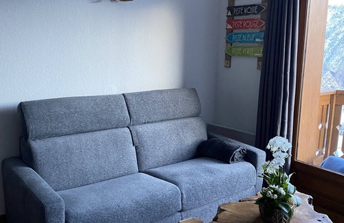 Orcieres Apartamento | Comfortable 3P Pied de pistes, south-facing terrace with mountain view, garage-Chalet d'Orcieres