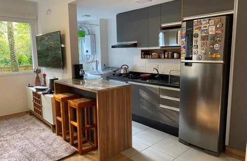 Nonoai Apartamento | Comfortable apartment with a view of nature