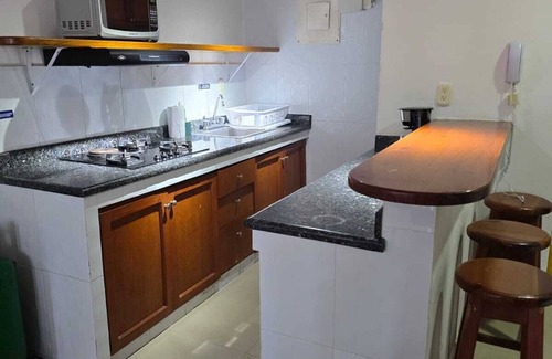 Punta Hansa Apartamento | Cómodo apartamento con piscina cerca a la playa