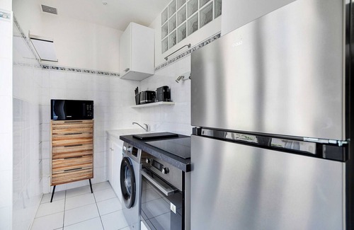 Batignolles Apartamento | Cómodo apartamento - 1BR/4P - Batignolles