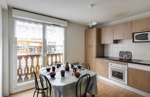 La Mongie Apartamento | Apartamento cómodo para 8 pers, 2 dorm, terraza, lavandería, cerca de pistas