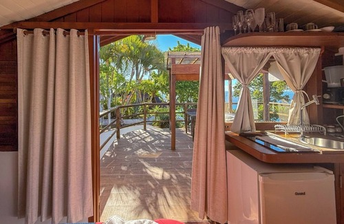 Morro de Sao Paulo Apartamento | Comfortable Apartment with Sea View in the middle of Nature,