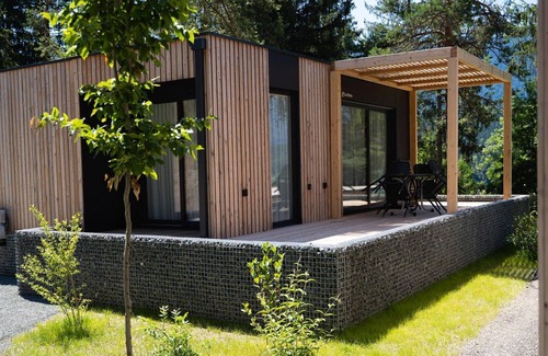 Presseggen Chalet De Esquí | Cómodo chalet con aire acondicionado, en un parque de vacaciones cerca de Pressegger See