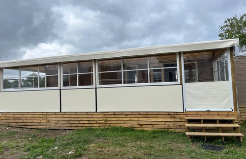Colleville-sur-Mer Casa | Comfortable mobile home in 3-star campsite, direct access to the sea