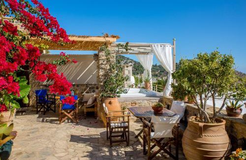 Anatoli Casa | Comfortable house with sea view in Anatoli + jacuzzi