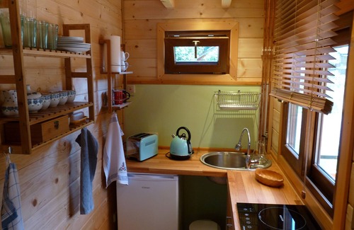 Borkheide Casa | Cómoda casa de troncos en la comunidad forestal de Borkheide