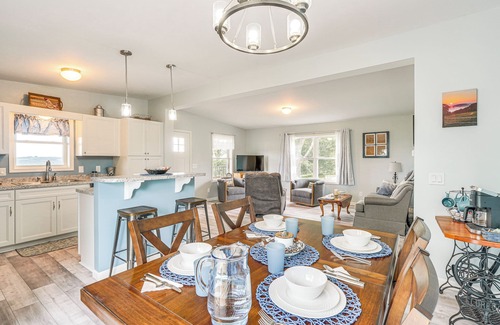 Lairdsville Casa | Comfortable Muncy Home w/ Serene Views!