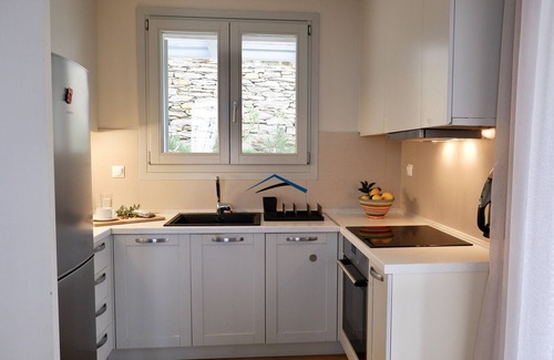 Kea Casa | Comfortable & stylish villa with a panoramic sea view & 25 meters long pool.Hs1