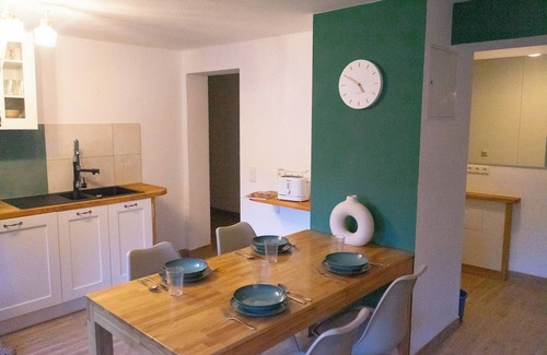 Watterbach Apartamento | Comfortable vacation apartment with sauna and large living and dining area