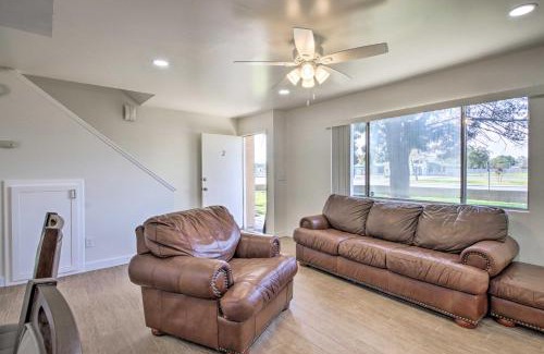 Country Rose Casa | Comfy Bakersfield Townhome - Fire Pit and Patio