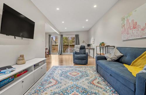 Tuxedo Park Apartamento | Comfy, Cozy, Central Calgary, 2BR and 1BTH