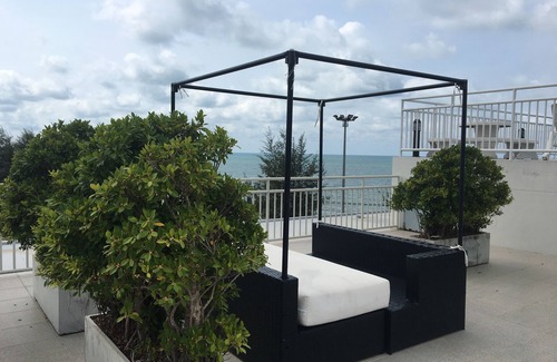 Kram Apartamento | Cómoda unidad de condominio familiar frente a la playa A307