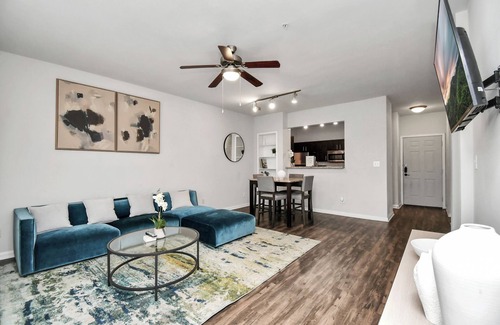 Riverside Terrace Apartamento | Comfy Suites - 1 Bed Med Center Near Dwntn & NRG