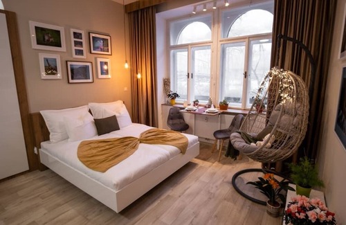 Brno-stred Condominio | ⭑ Comfy VIP studio in the center with Netflix