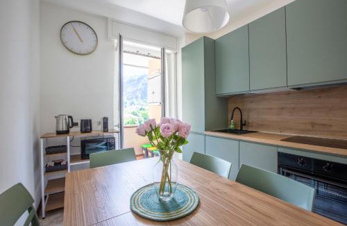 Lecco Apartamento | Como Lake, 6 Posti, Vista Monti, Clima e Garage