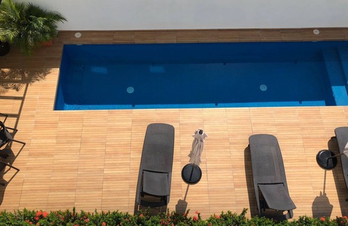 Manzanillo Apartamento | Comodo y privado departamento totalmente equipado a cinco minutos de la playa
